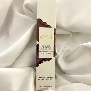 Laura Geller Make it a Double Eyeshadow Stick & Powder in Cognac